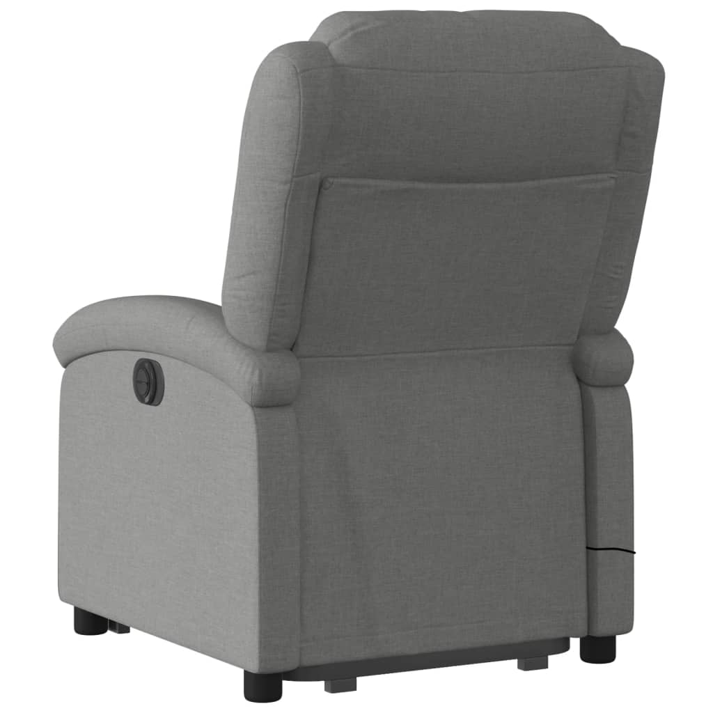 Sta-op-massagestoel verstelbaar stof donkergrijs is nu te koop bij PeponiXL, paradijselijk wonen!