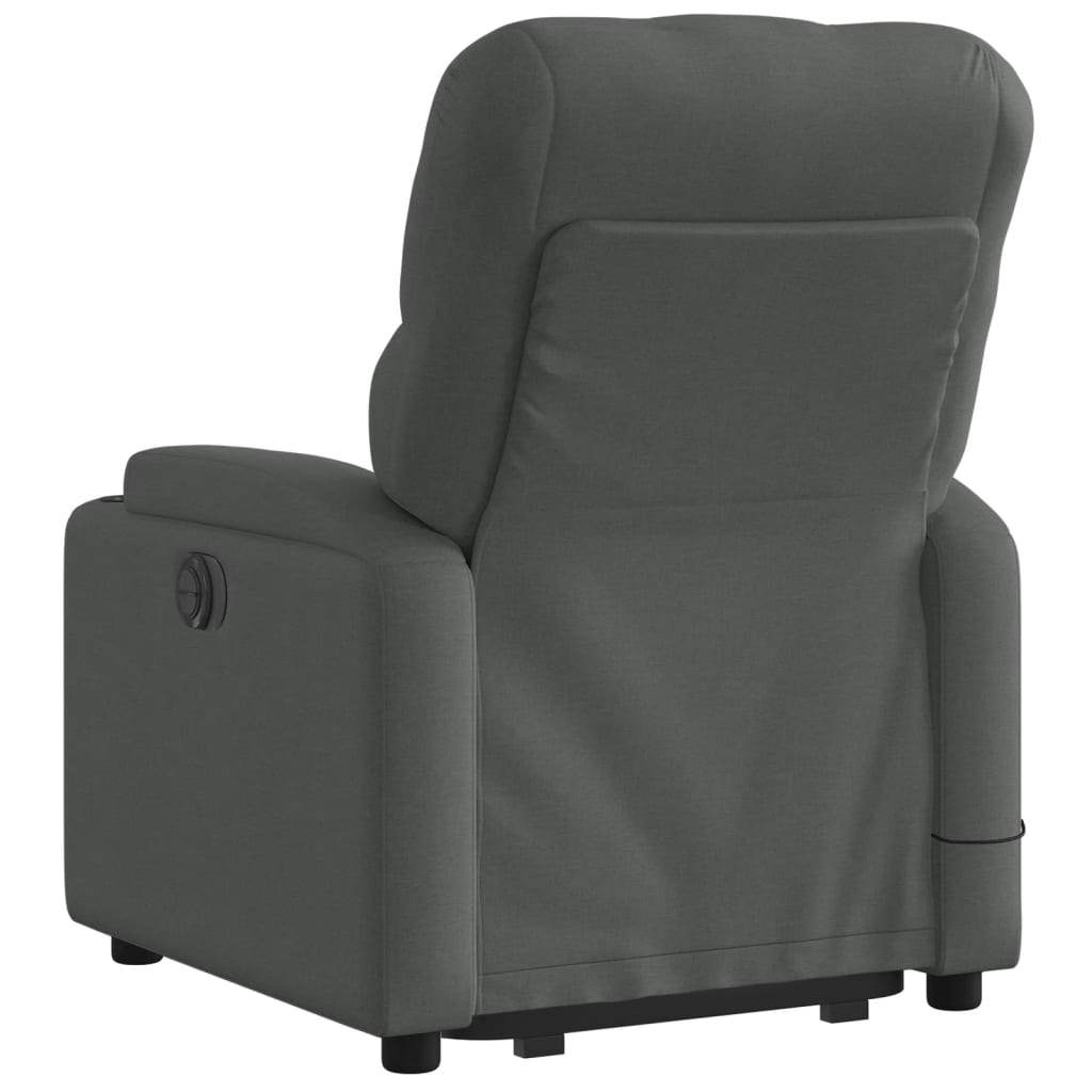 Sta-op-massagestoel verstelbaar stof donkergrijs is nu te koop bij PeponiXL, paradijselijk wonen!