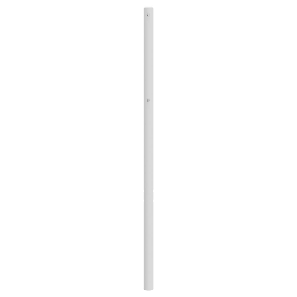 Vervangend hoofdbord 80 cm metaal wit is nu te koop bij PeponiXL, paradijselijk wonen!