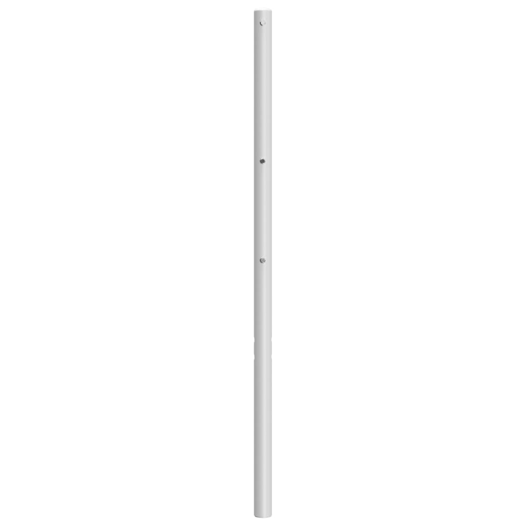Vervangend hoofdbord 200 cm metaal wit is nu te koop bij PeponiXL, paradijselijk wonen!