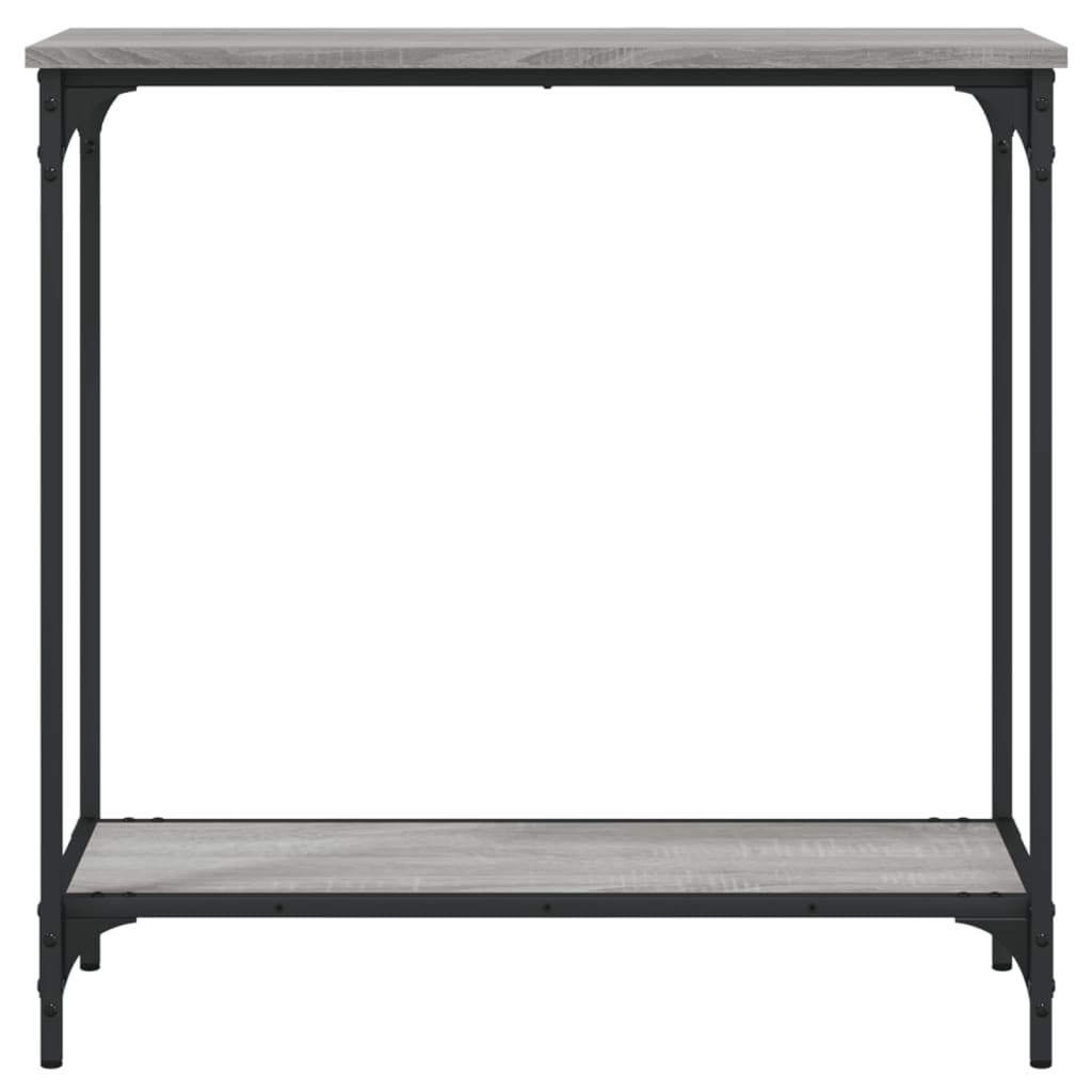 Wandtafel 75x30,5x75 cm bewerkt hout grijs sonoma is nu te koop bij PeponiXL, paradijselijk wonen!