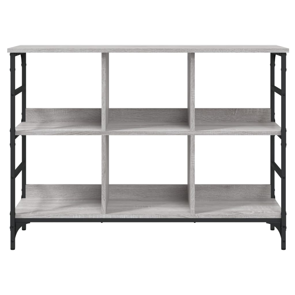 Dressoir 102x32x73,5 cm bewerkt hout grijs sonoma eikenkleurig is nu te koop bij PeponiXL, paradijselijk wonen!