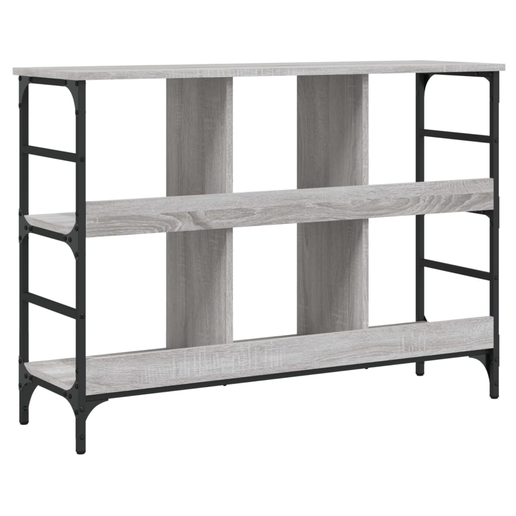 Dressoir 102x32x73,5 cm bewerkt hout grijs sonoma eikenkleurig is nu te koop bij PeponiXL, paradijselijk wonen!
