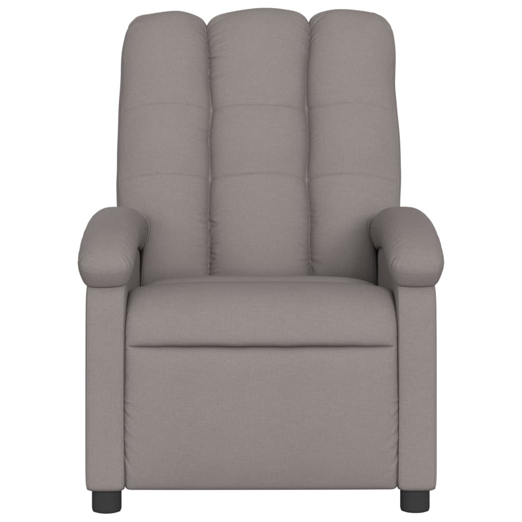 Massagestoel verstelbaar stof taupe is nu te koop bij PeponiXL, paradijselijk wonen!