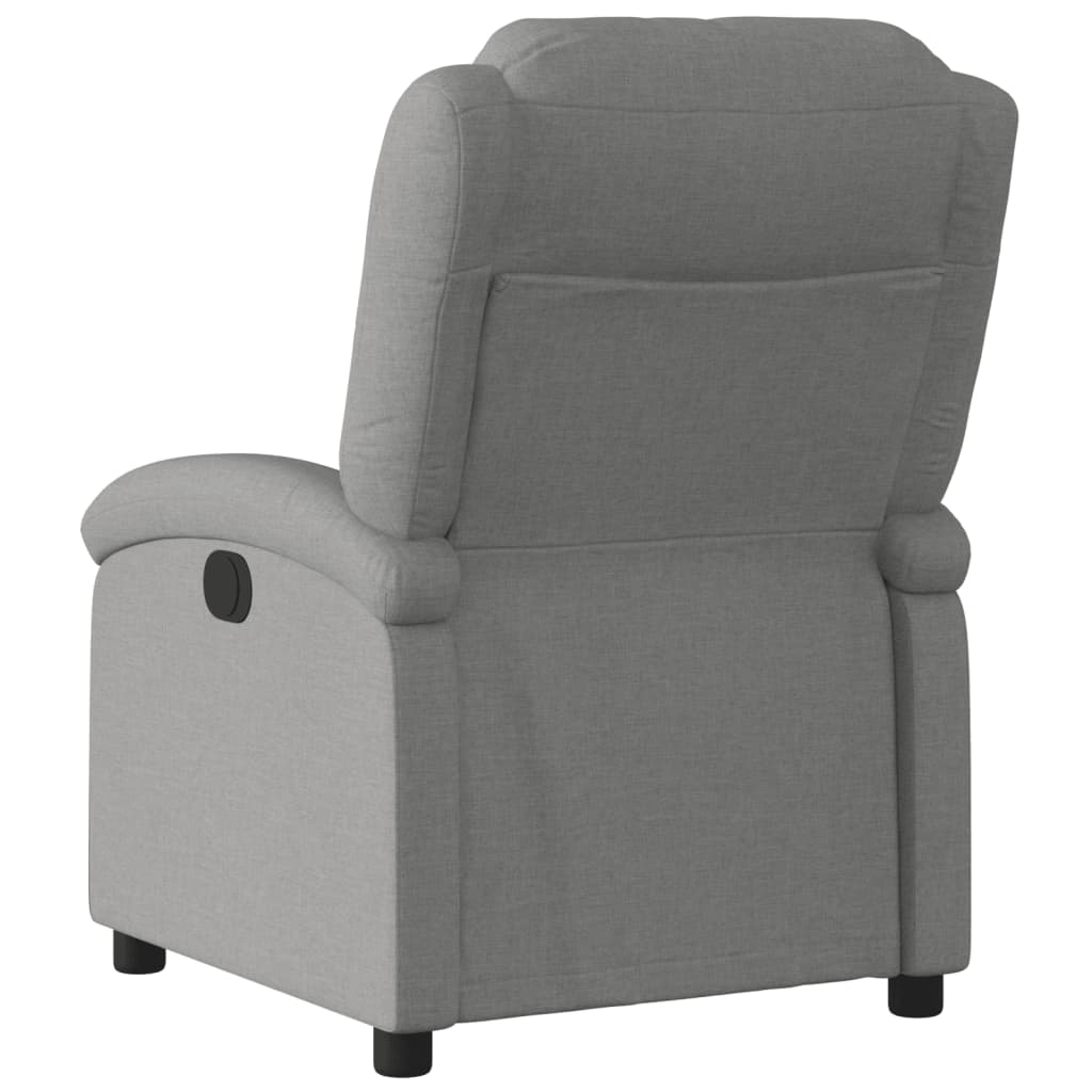 Relaxfauteuil Donkergrijze Stof is nu te koop bij PeponiXL, paradijselijk wonen!