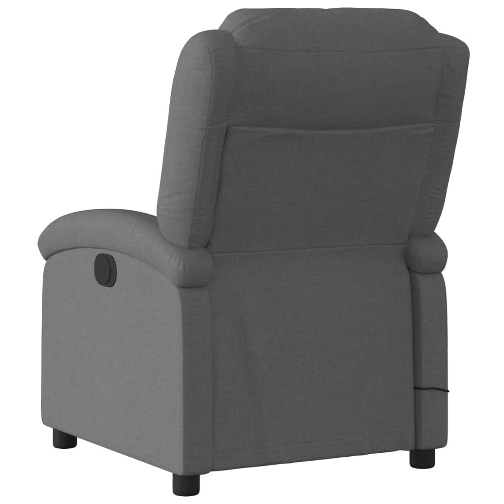 Massagestoel verstelbaar stof donkergrijs is nu te koop bij PeponiXL, paradijselijk wonen!