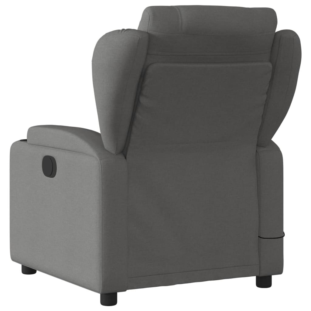Massagestoel verstelbaar stof donkergrijs is nu te koop bij PeponiXL, paradijselijk wonen!