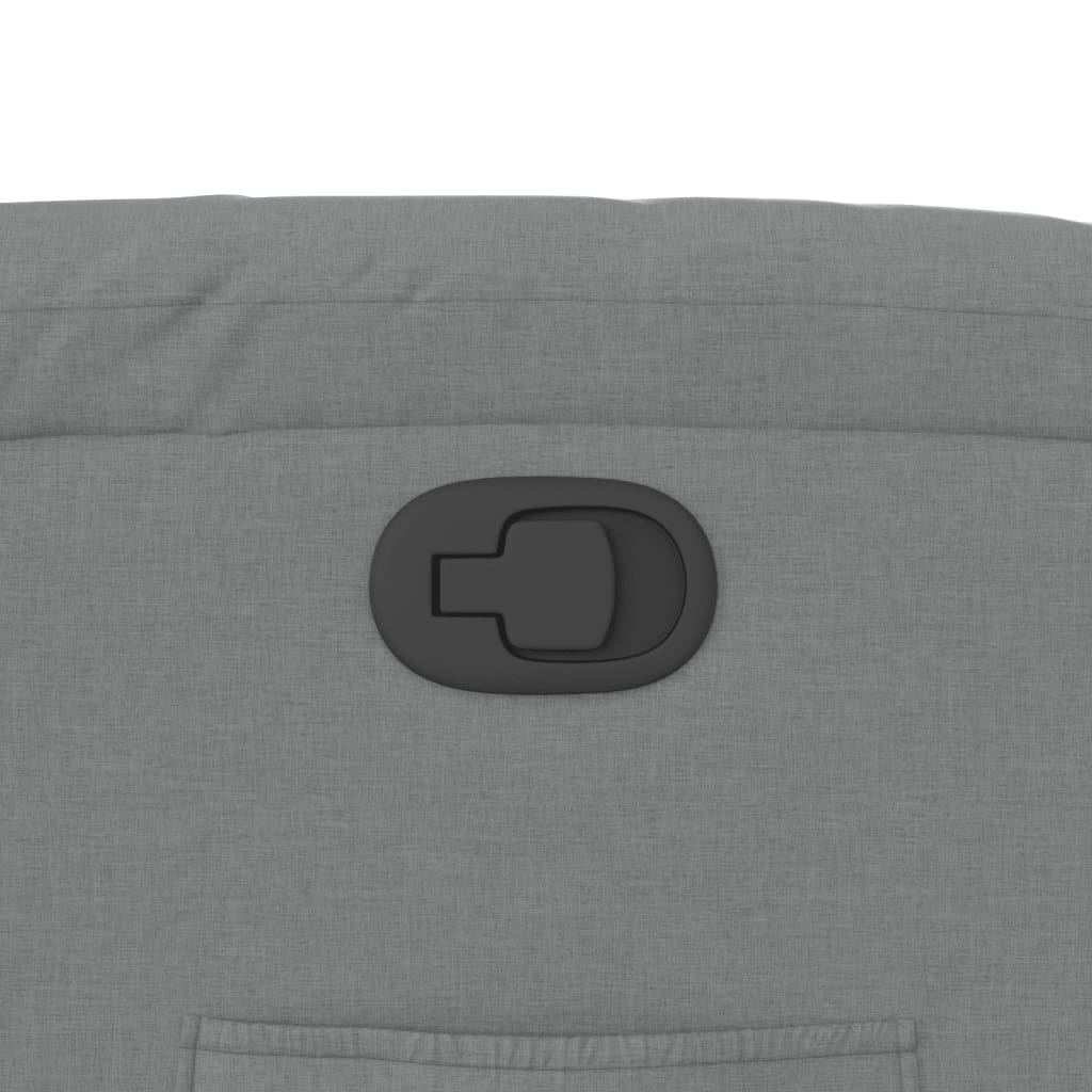 Fauteuil verstelbaar stof lichtgrijs is nu te koop bij PeponiXL, paradijselijk wonen!