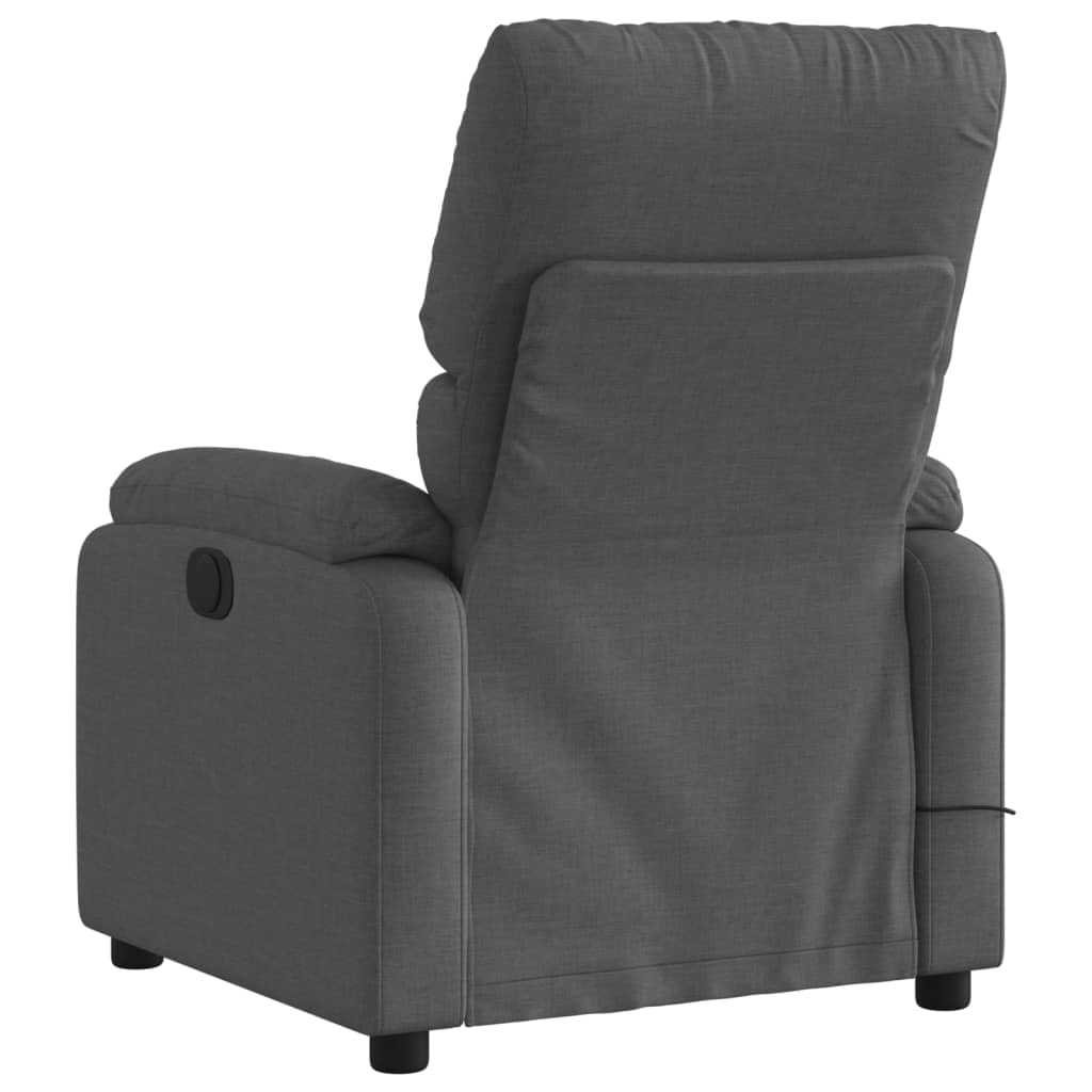 Massagestoel verstelbaar stof donkergrijs is nu te koop bij PeponiXL, paradijselijk wonen!