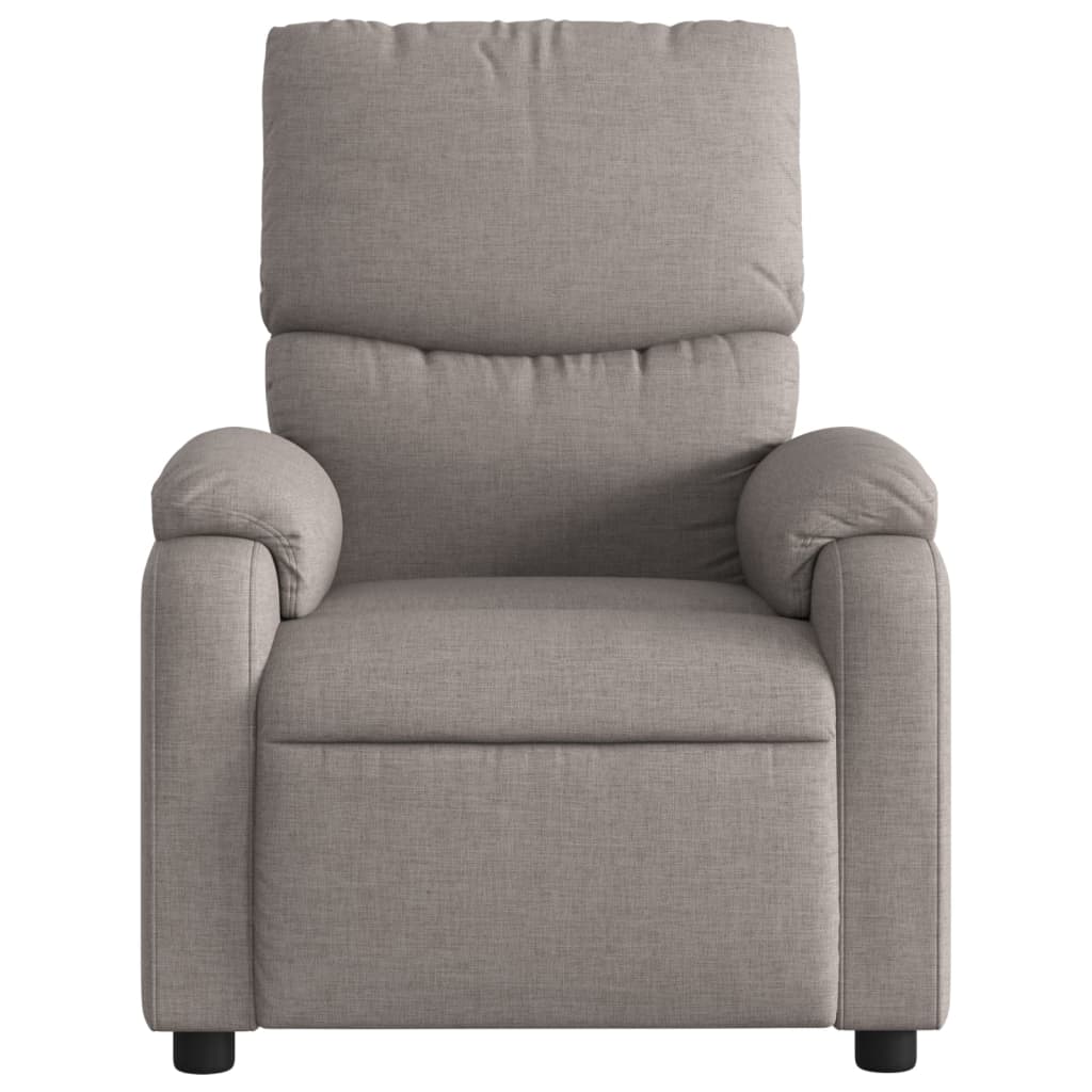 Massagestoel verstelbaar stof taupe is nu te koop bij PeponiXL, paradijselijk wonen!