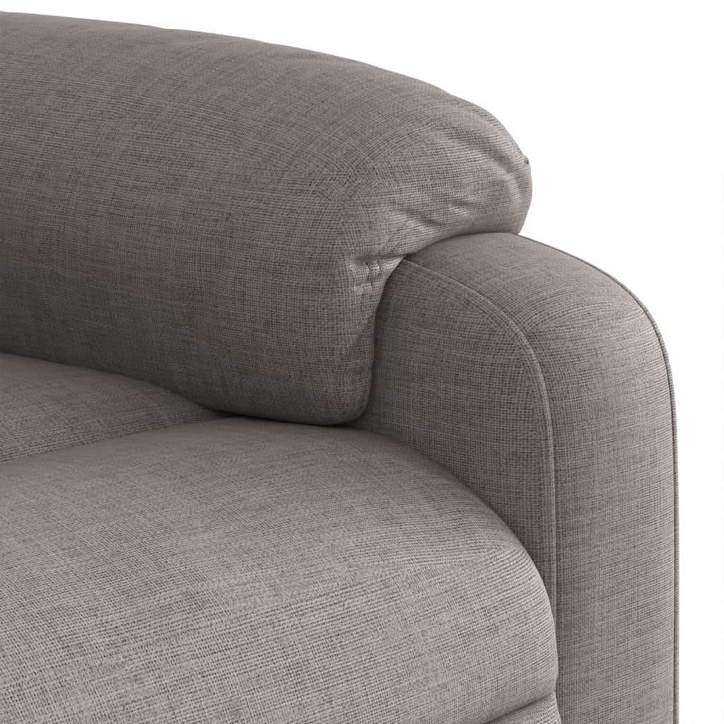 Massagestoel verstelbaar stof taupe is nu te koop bij PeponiXL, paradijselijk wonen!