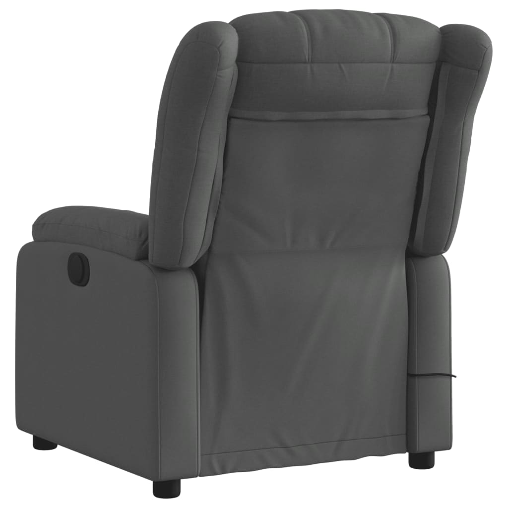 Massagestoel verstelbaar stof donkergrijs is nu te koop bij PeponiXL, paradijselijk wonen!