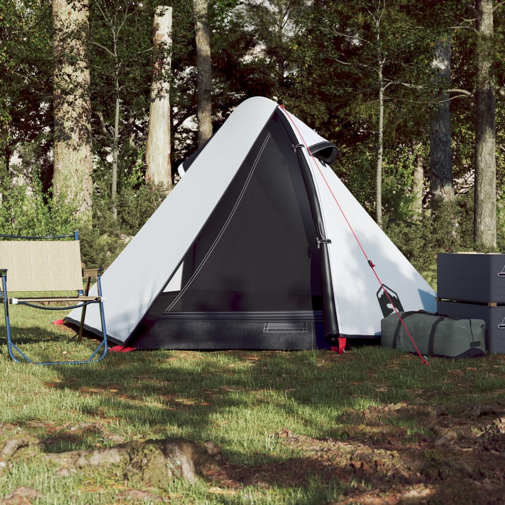 Koepeltent 2-persoons waterdicht verduisterend stof wit is nu te koop bij PeponiXL, paradijselijk wonen!