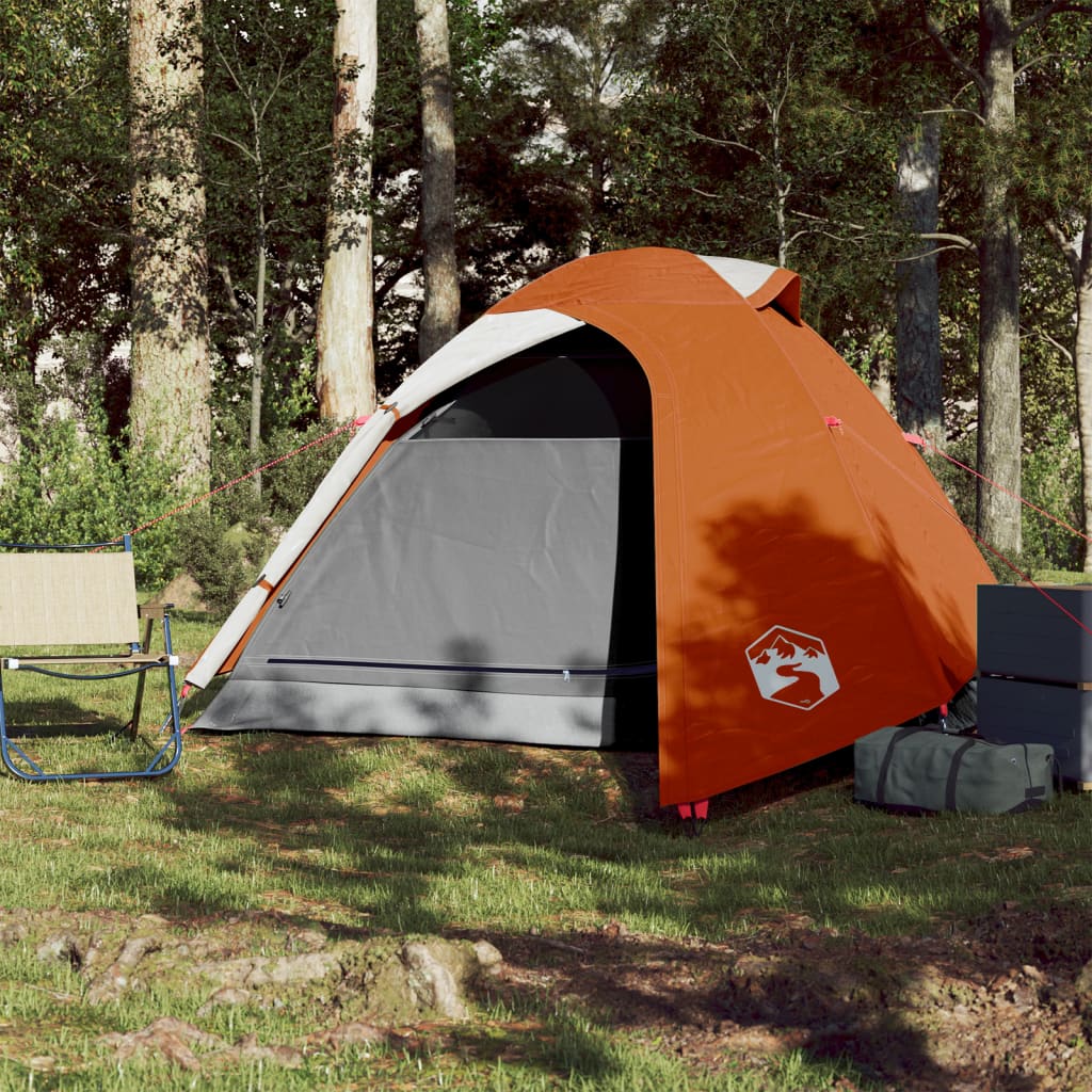 Koepeltent 3-persoons waterdicht oranje is nu te koop bij PeponiXL, paradijselijk wonen!