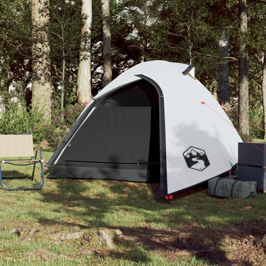 Koepeltent 3-persoons waterdicht verduisterend stof wit is nu te koop bij PeponiXL, paradijselijk wonen!