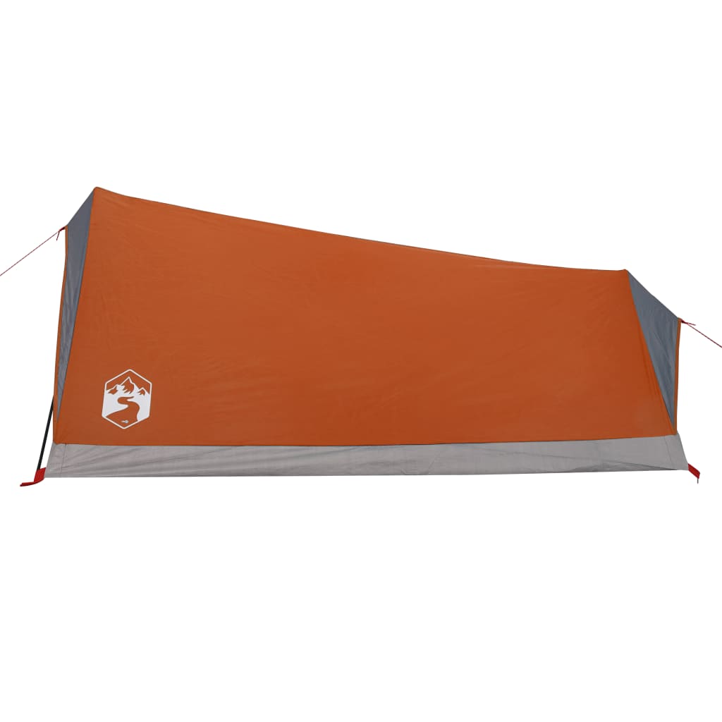 Tent 2-persoons waterdicht grijs en oranje is nu te koop bij PeponiXL, paradijselijk wonen!
