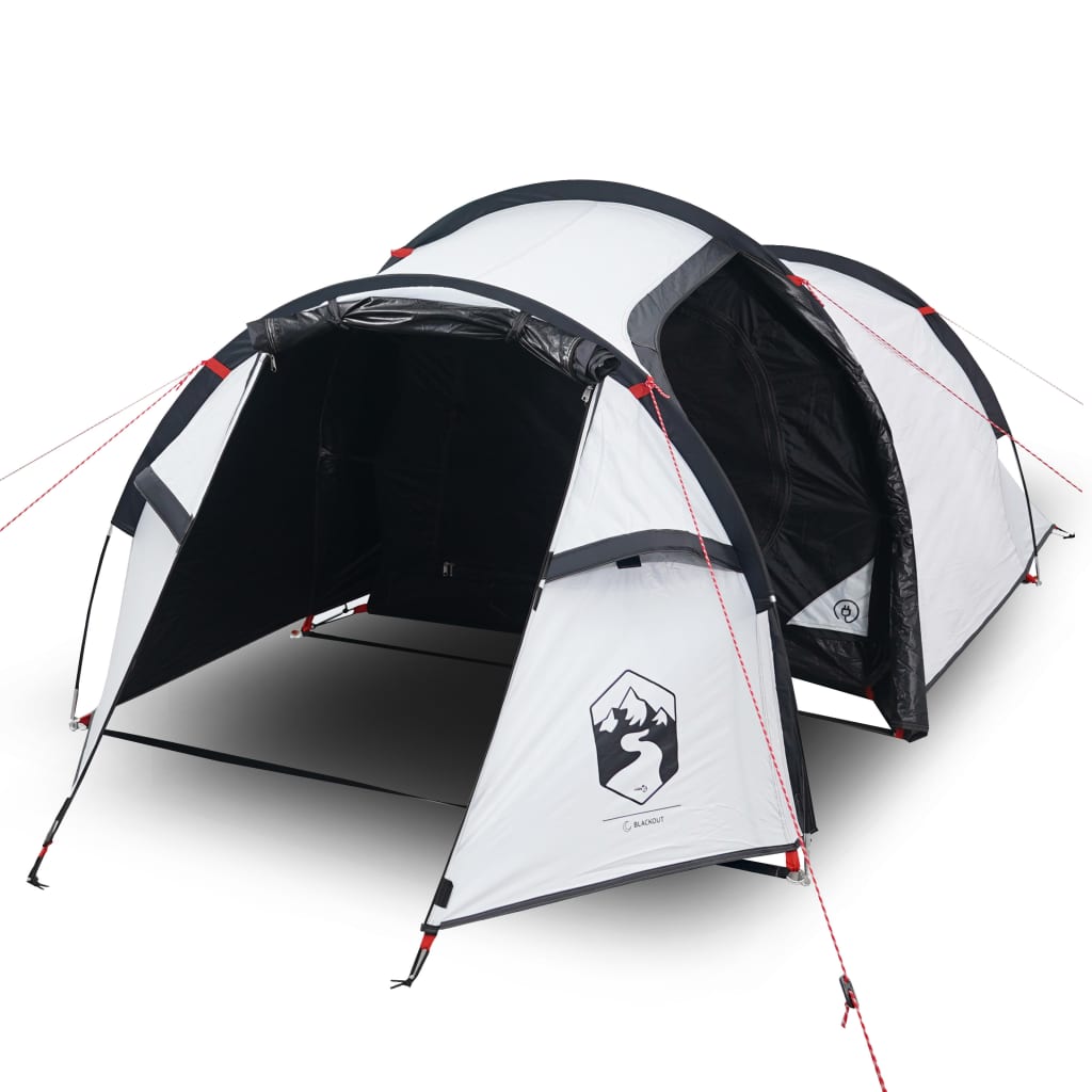 Tunneltent 2-persoons waterdicht verduisterend stof wit is nu te koop bij PeponiXL, paradijselijk wonen!