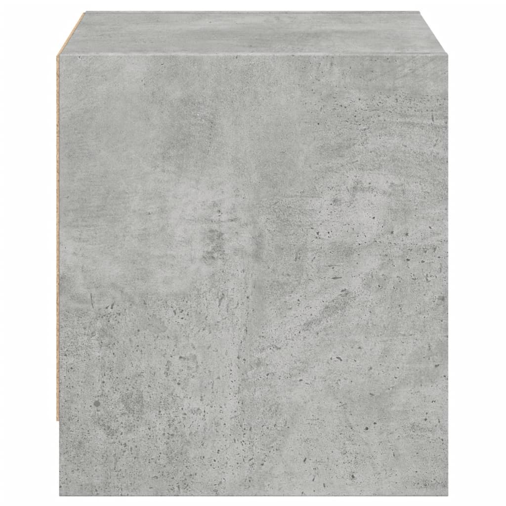Nachtkastjes met glazen deuren 2 st 35x37x42 cm betongrijs is nu te koop bij PeponiXL, paradijselijk wonen!