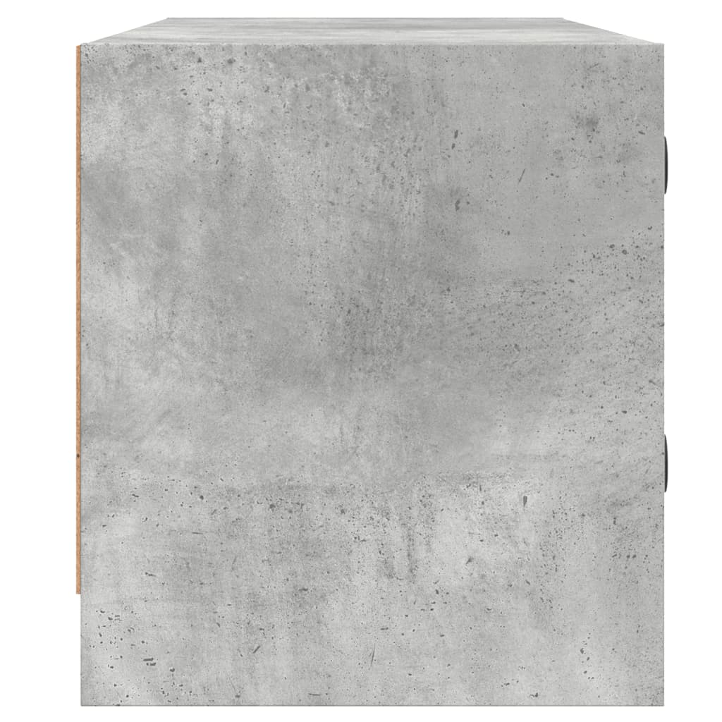 Tv-meubel met glazen deuren 102x37x42 cm betongrijs is nu te koop bij PeponiXL, paradijselijk wonen!