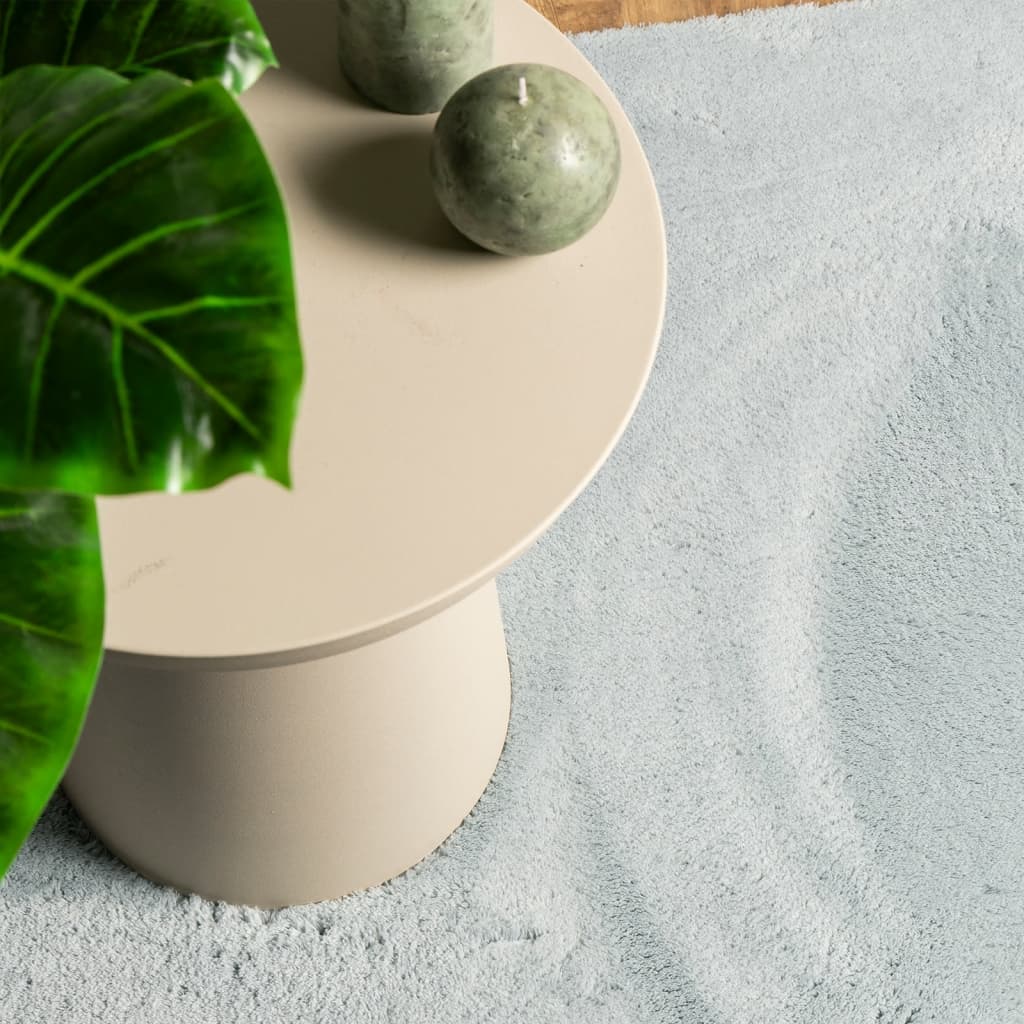 Vloerkleed HUARTE laagpolig zacht wasbaar 80x250 cm blauw is nu te koop bij PeponiXL, paradijselijk wonen!