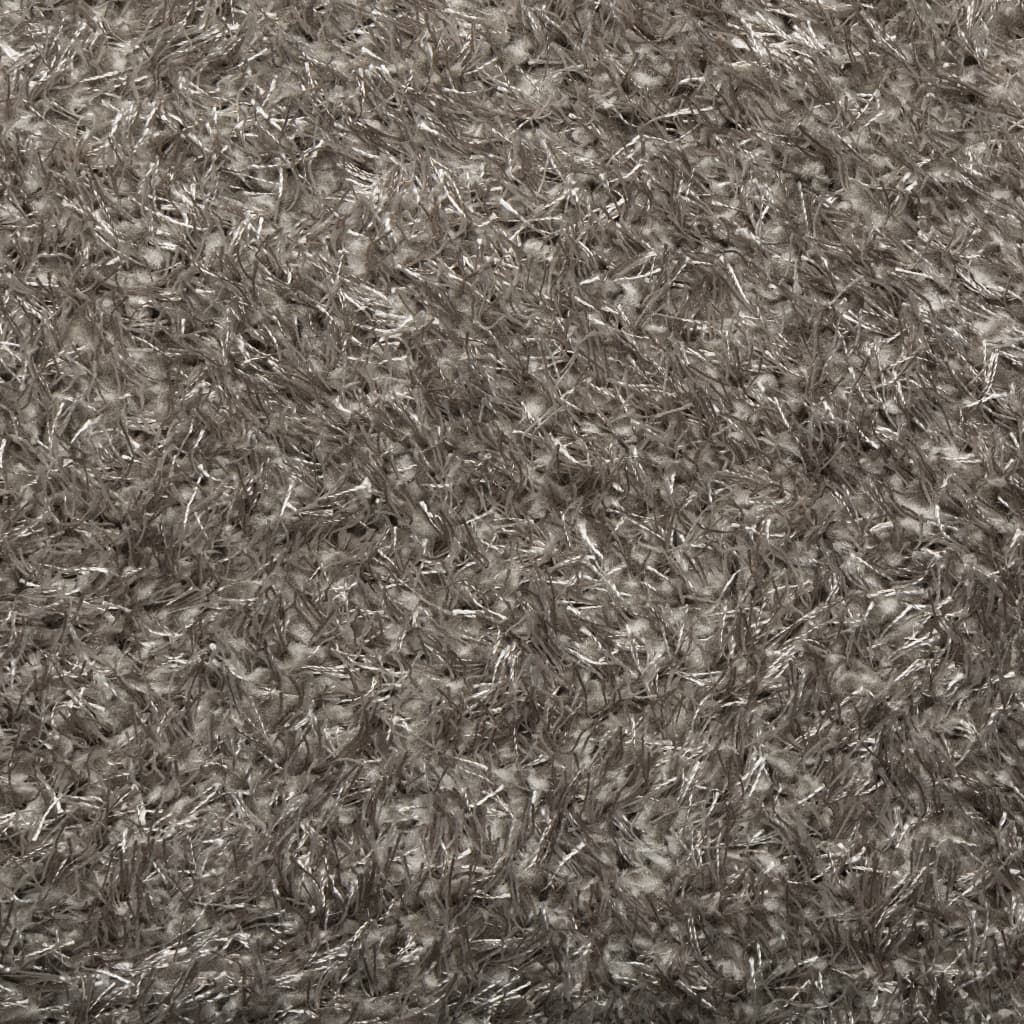 Vloerkleed ISTAN hoogpolig glanzend 120x170 cm grijs is nu te koop bij PeponiXL, paradijselijk wonen!
