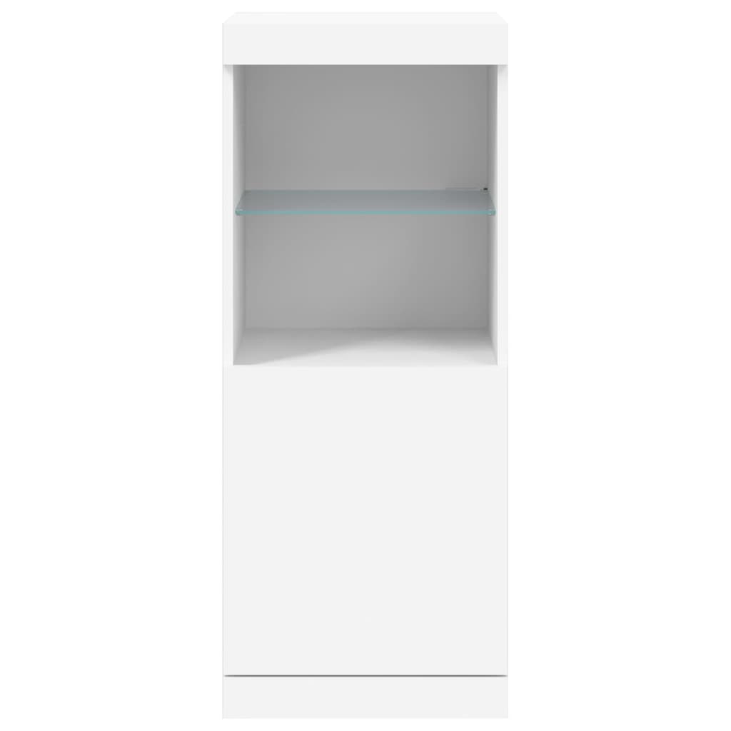 Dressoir met LED-verlichting 41x37x100 cm wit is nu te koop bij PeponiXL, paradijselijk wonen!