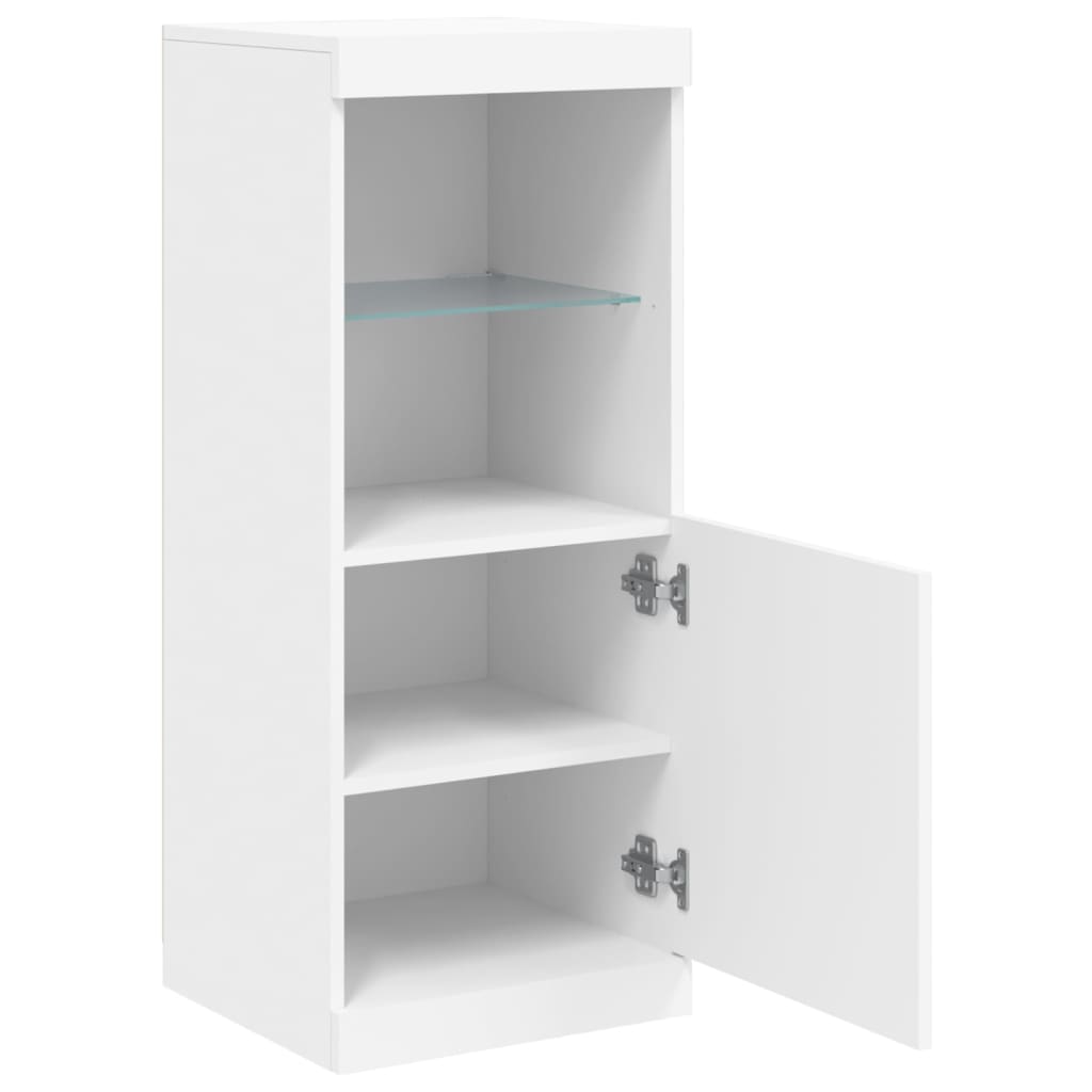 Dressoir met LED-verlichting 41x37x100 cm wit is nu te koop bij PeponiXL, paradijselijk wonen!