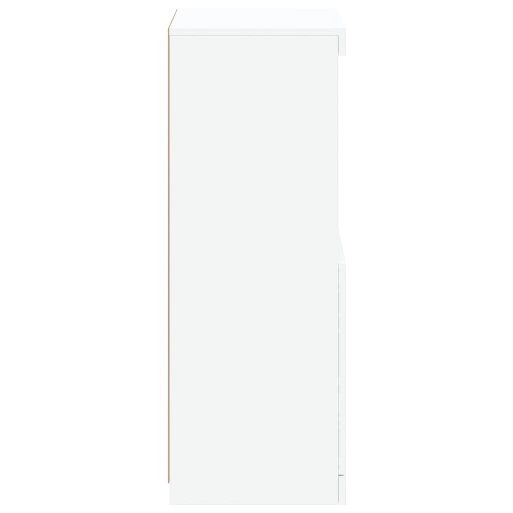 Dressoir met LED-verlichting 41x37x100 cm wit is nu te koop bij PeponiXL, paradijselijk wonen!