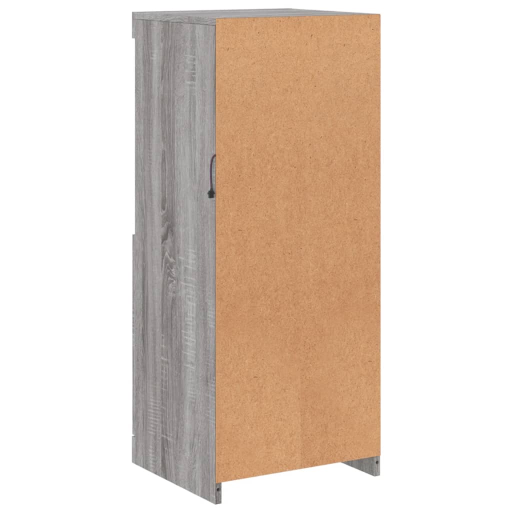 Dressoir met LED-verlichting 41x37x100 cm grijs sonoma eiken is nu te koop bij PeponiXL, paradijselijk wonen!