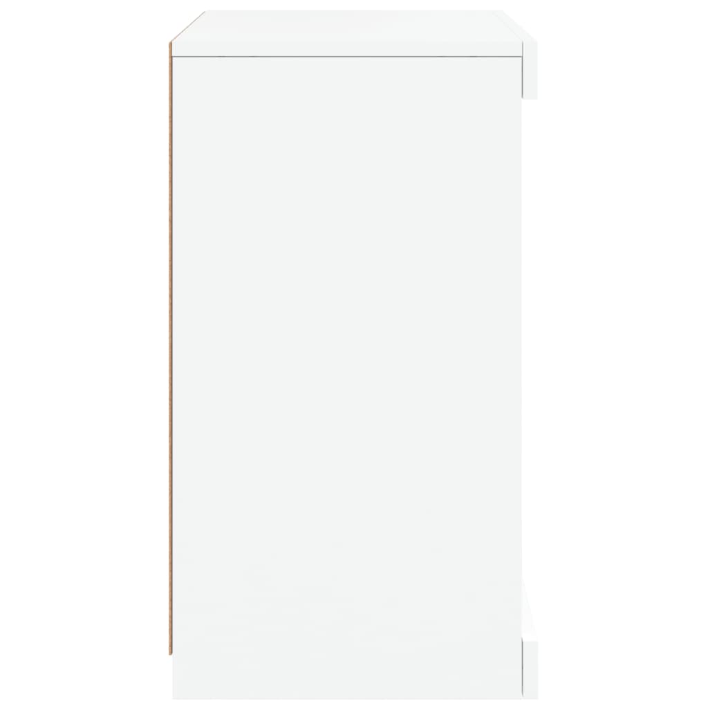 Dressoir met LED-verlichting 41x37x67 cm wit is nu te koop bij PeponiXL, paradijselijk wonen!