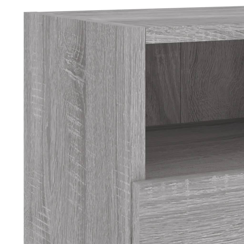 Tv-wandmeubel 60x30x30 cm bewerkt hout grijs sonoma eikenkleur is nu te koop bij PeponiXL, paradijselijk wonen!