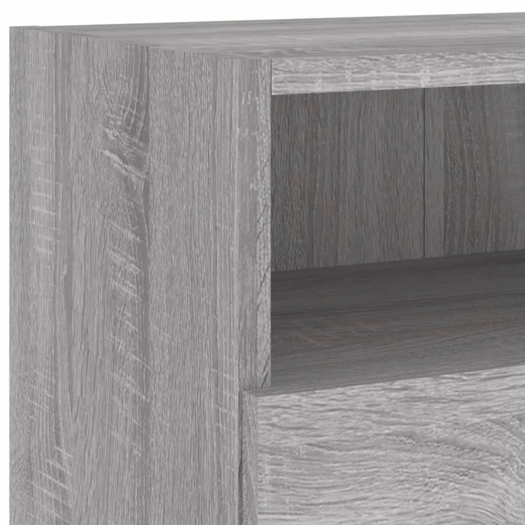 Tv-wandmeubels 2 st 100x30x30 cm hout grijs sonoma is nu te koop bij PeponiXL, paradijselijk wonen!