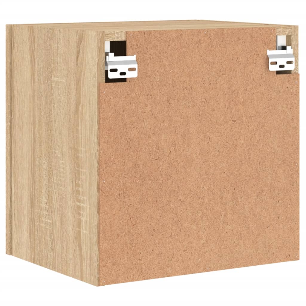 Tv-wandmeubel 40,5x30x40 cm bewerkt hout sonoma eikenkleurig is nu te koop bij PeponiXL, paradijselijk wonen!