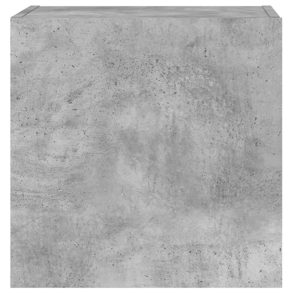Tv-wandmeubels 2 st 40,5x30x40 cm bewerkt hout betongrijs is nu te koop bij PeponiXL, paradijselijk wonen!