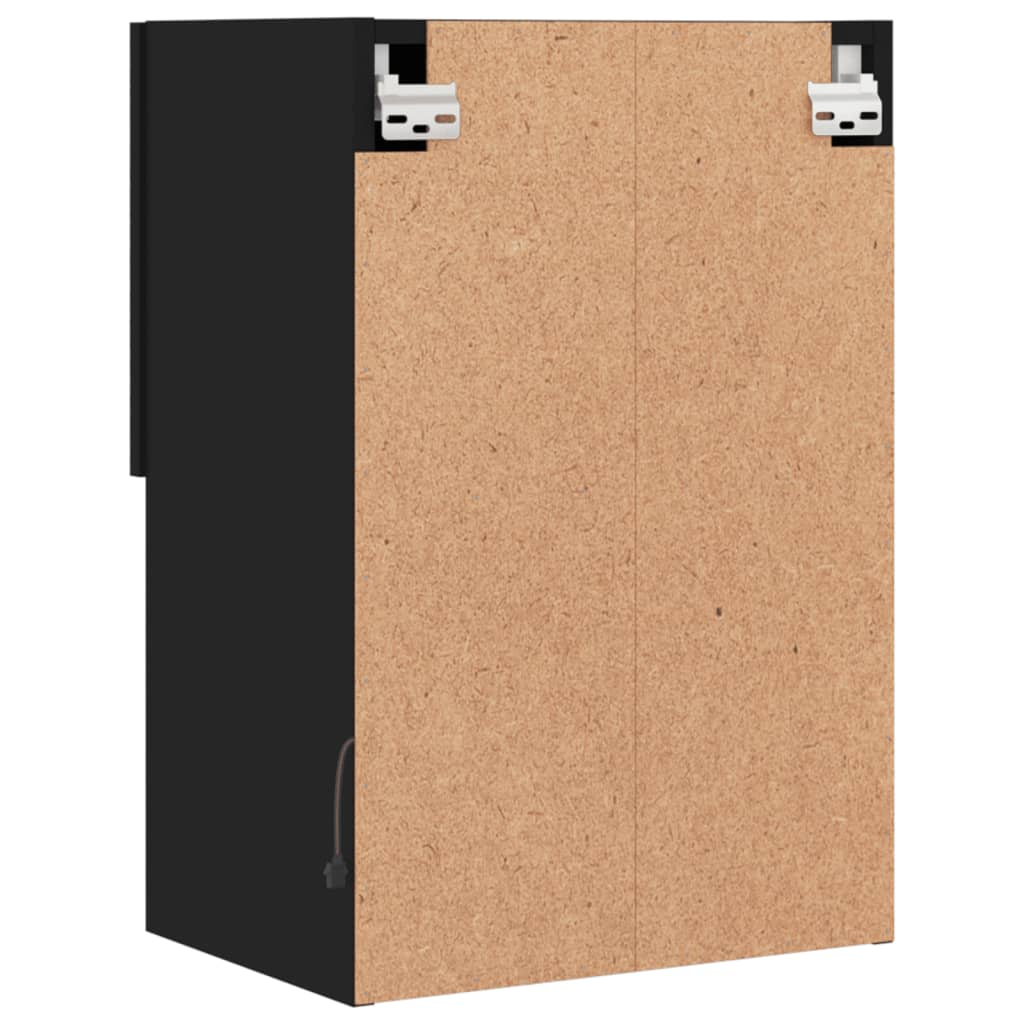 Tv-meubel met LED-verlichting 40,5x30x60 cm zwart is nu te koop bij PeponiXL, paradijselijk wonen!