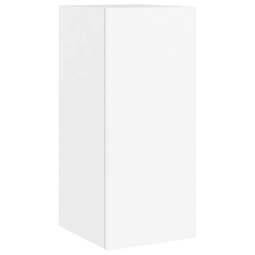 Tv-wandmeubel met LED-verlichting 30,5x35x70 cm wit is nu te koop bij PeponiXL, paradijselijk wonen!