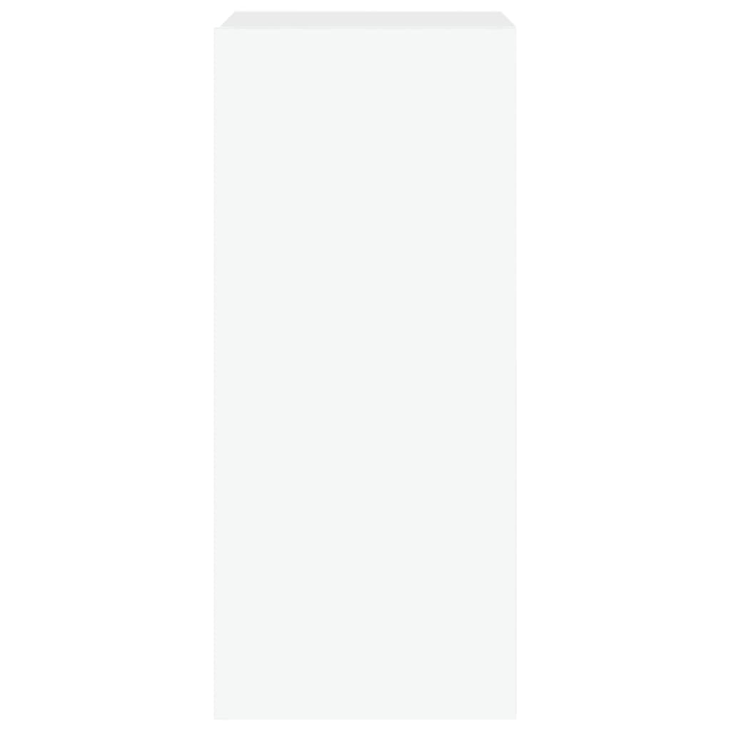 Tv-wandmeubel met LED-verlichting 30,5x35x70 cm wit is nu te koop bij PeponiXL, paradijselijk wonen!