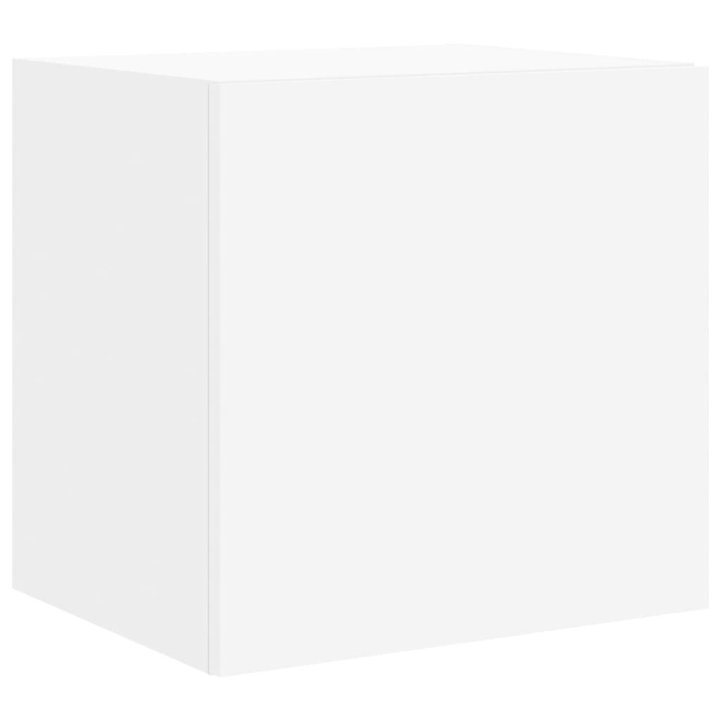 Tv-wandmeubel met LED-verlichting 40,5x35x40 cm wit is nu te koop bij PeponiXL, paradijselijk wonen!
