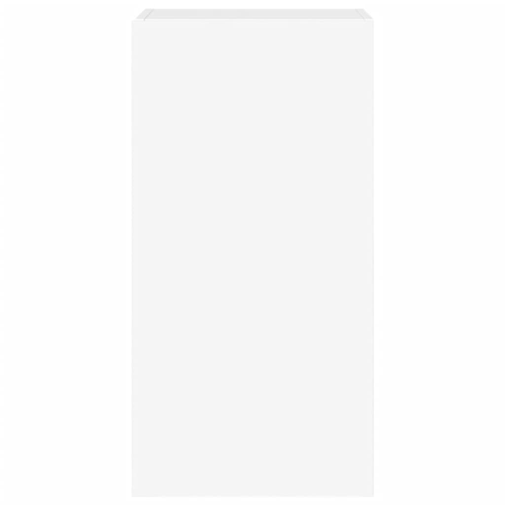 Tv-wandmeubel met LED-verlichting 40,5x35x80 cm wit is nu te koop bij PeponiXL, paradijselijk wonen!