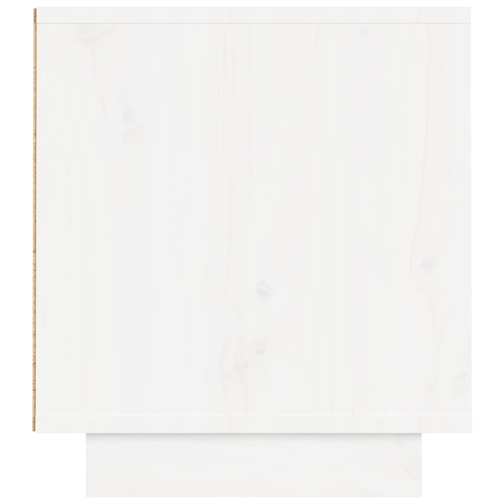 Tv-meubel 140x35x40 cm massief grenenhout wit is nu te koop bij PeponiXL, paradijselijk wonen!