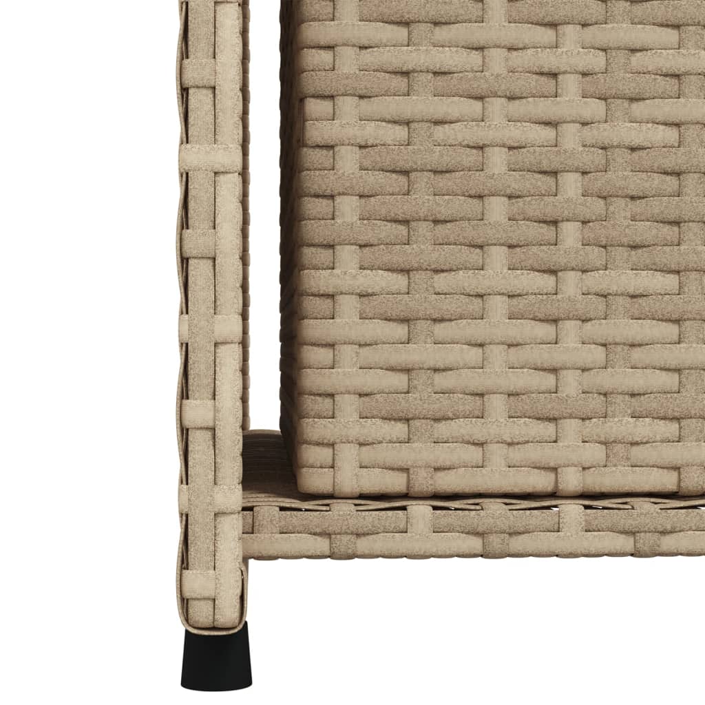 Tuinkast 50x55x115 cm poly rattan beige is nu te koop bij PeponiXL, paradijselijk wonen!