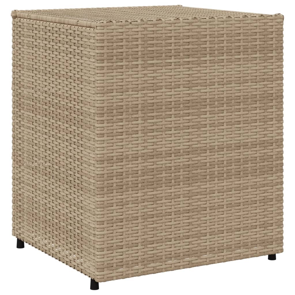 Tuinkast 55x59x69 cm poly rattan beige is nu te koop bij PeponiXL, paradijselijk wonen!