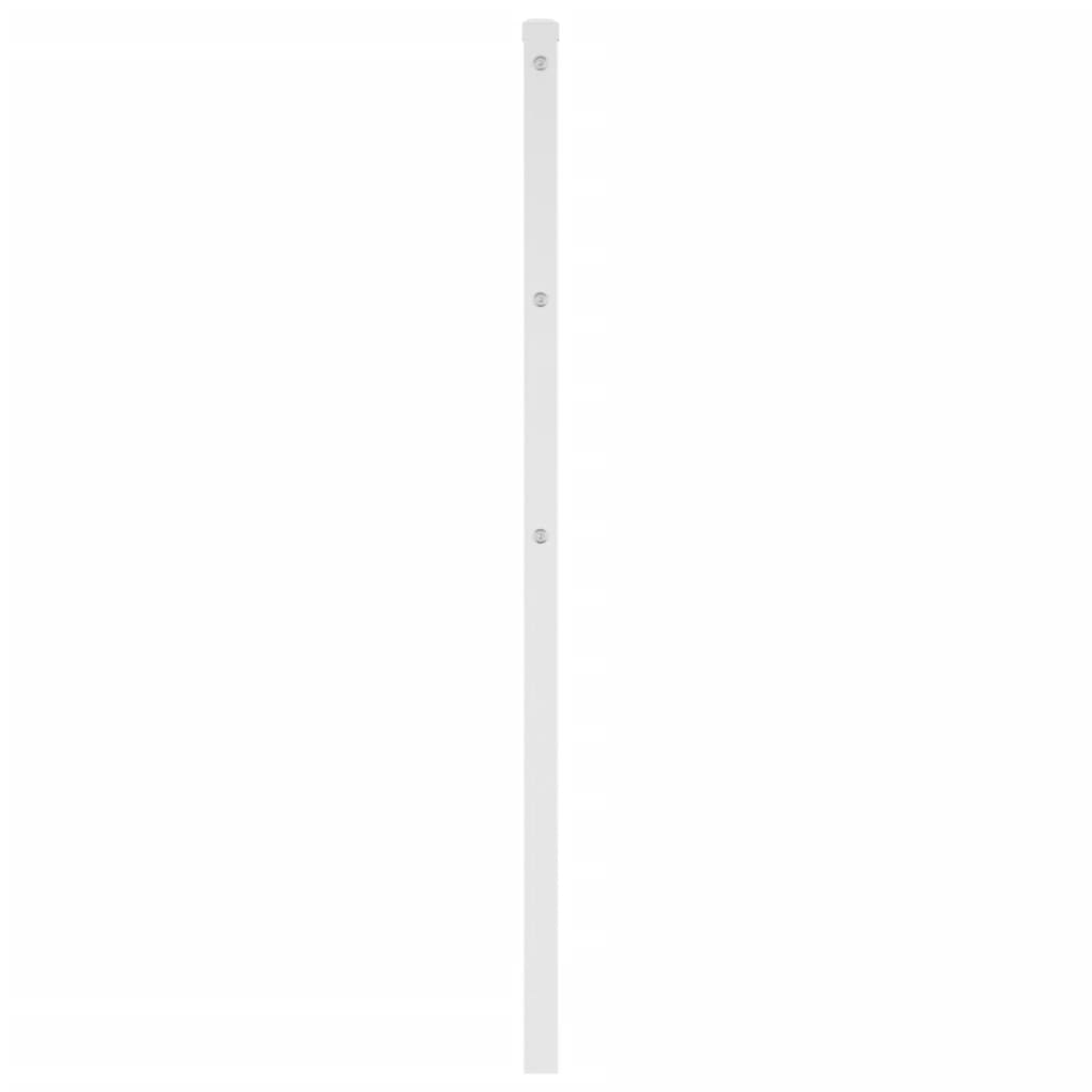 Vervangend hoofdbord 80 cm metaal wit is nu te koop bij PeponiXL, paradijselijk wonen!