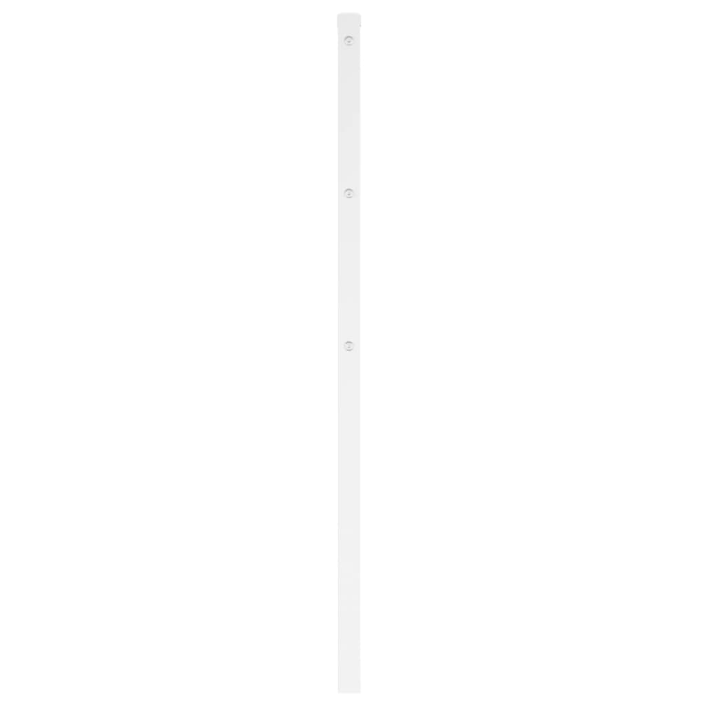 Vervangend hoofdbord 100 cm metaal wit is nu te koop bij PeponiXL, paradijselijk wonen!