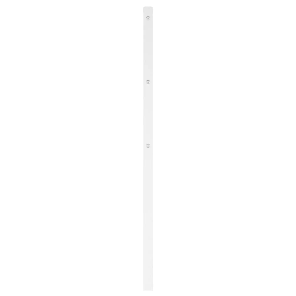 Vervangend hoofdbord 150 cm metaal wit is nu te koop bij PeponiXL, paradijselijk wonen!