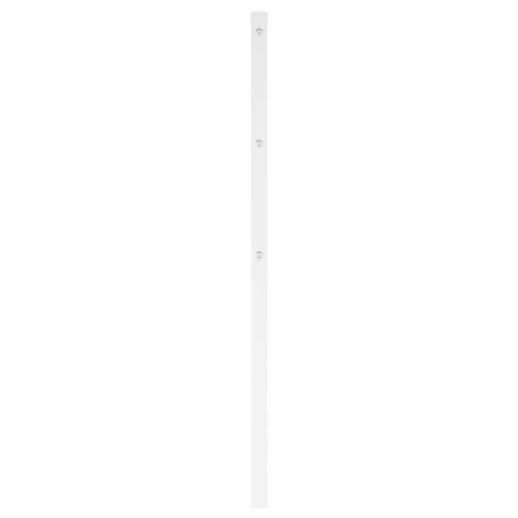 Vervangend hoofdbord 160 cm metaal wit is nu te koop bij PeponiXL, paradijselijk wonen!