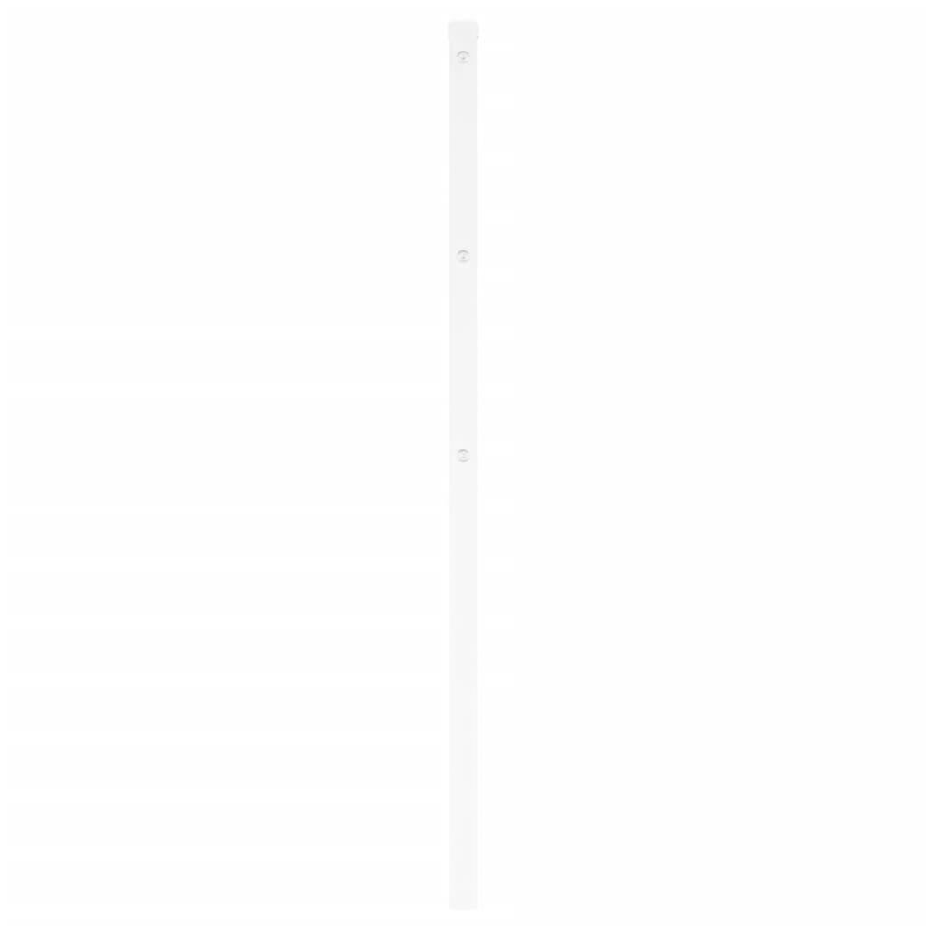 Vervangend hoofdbord 180 cm metaal wit is nu te koop bij PeponiXL, paradijselijk wonen!