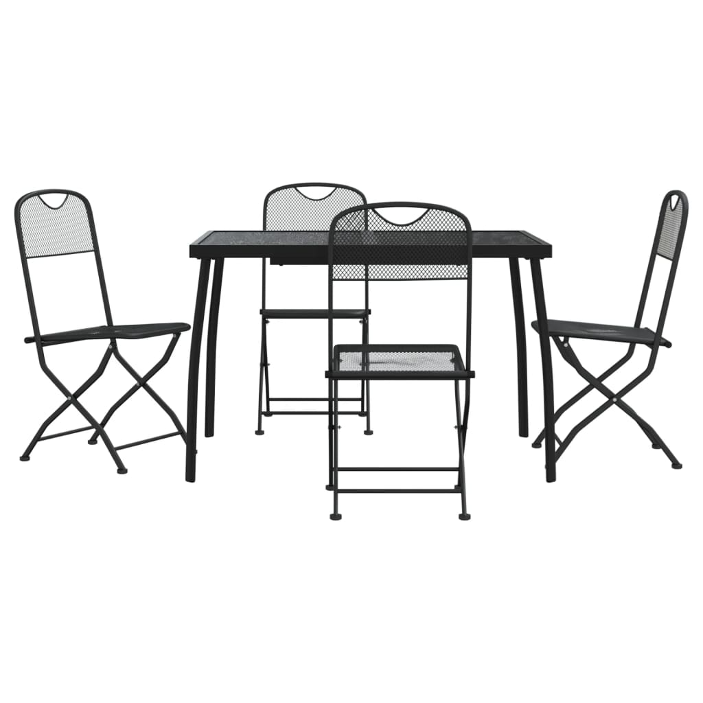 5-delige Tuinset metaalgaas antracietkleurig is nu te koop bij PeponiXL, paradijselijk wonen!