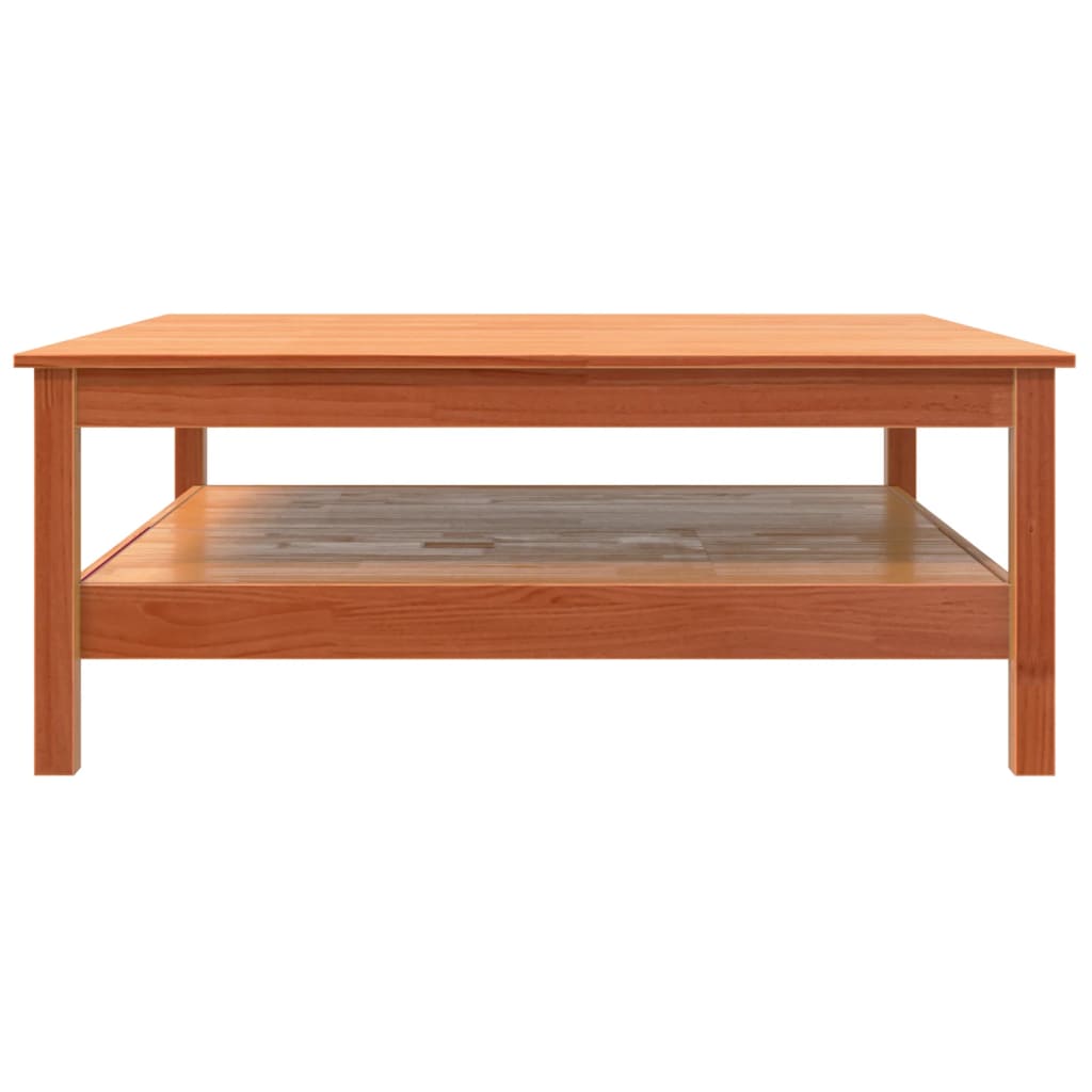 Salontafel 100x100x40 cm massief grenenhout wasbruin is nu te koop bij PeponiXL, paradijselijk wonen!