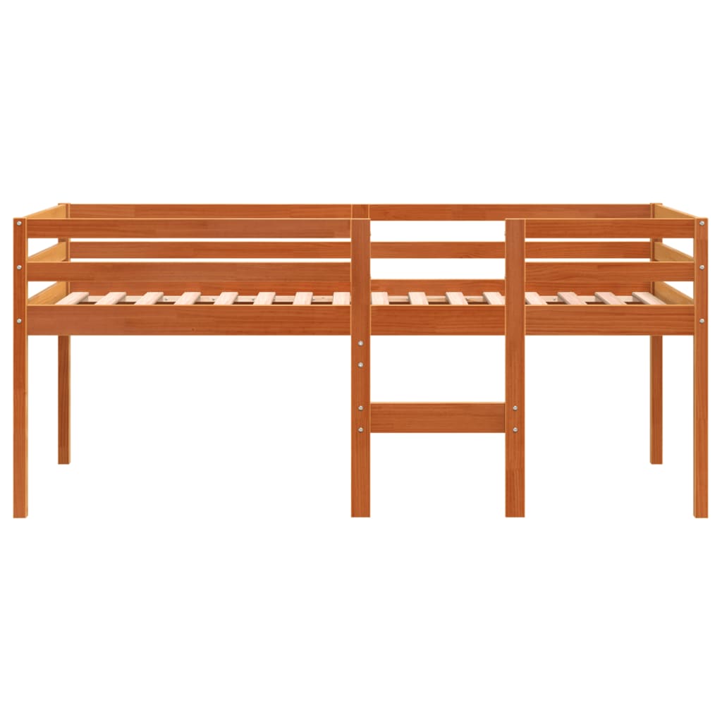 Hoogslaper massief grenenhout wasbruin 80x200 cm is nu te koop bij PeponiXL, paradijselijk wonen!